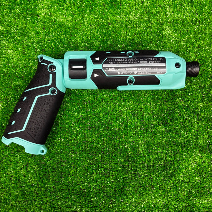 ◇マキタ(makita) 10.8Vコードレスインパクトドライバ TD023DZ 限定色【ターコイズブルー】 本体+ケース【電材館越谷店】