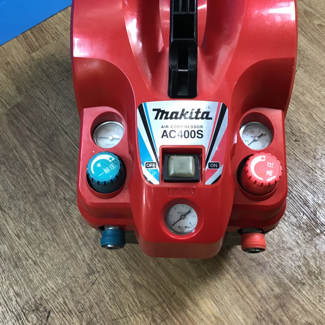 ★マキタ(makita) 常圧/高圧エアコンプレッサー AC400SR【岩槻店】