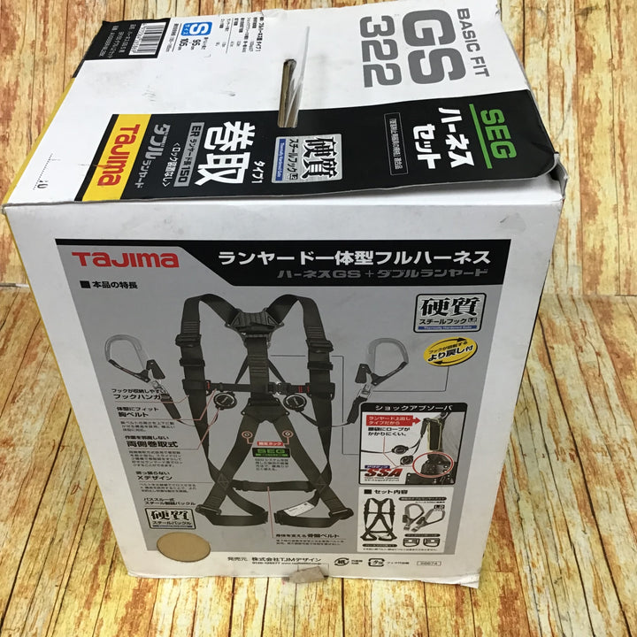 ▼TAJIMA タジマ　ハーネスセット　BASIC　FIT　GS322　Sサイズ　【川崎店】