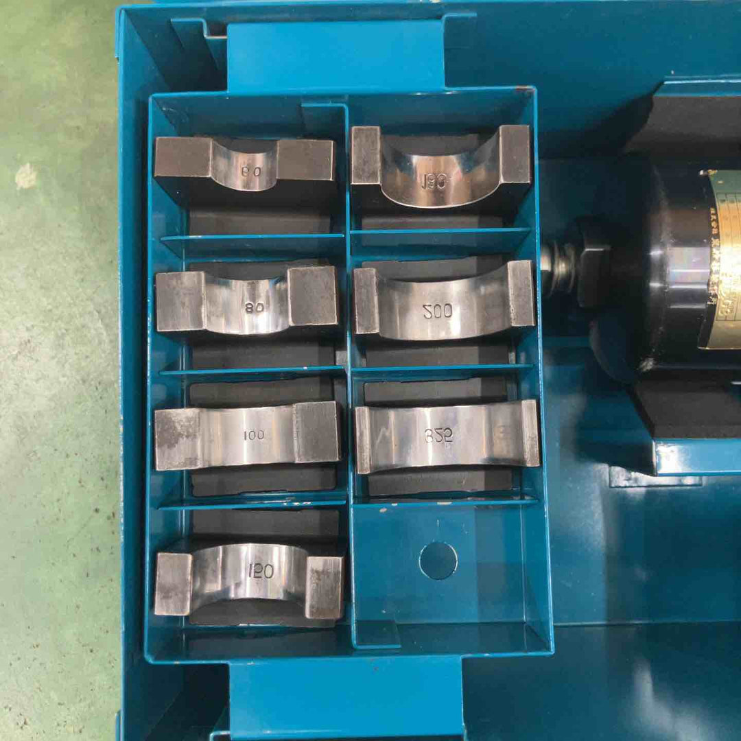 泉精器/IZUMI 電動油圧ポンプ 14E-F +油圧ヘッド分離式工具ヘッド部 12号A セット 圧着工具【桶川店】