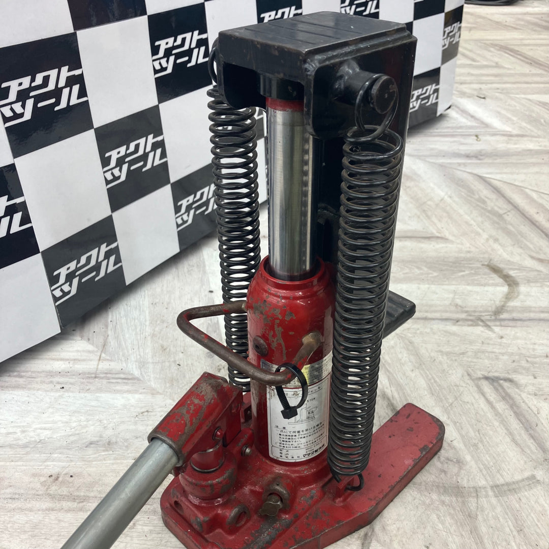 マサダ製作所:マサダ 爪付オイルジャッキ 2TON MHC-2RS-2 型式:MHC-2RS-2【越谷店】