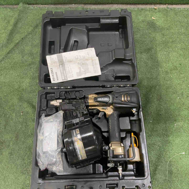 ★ハイコーキ(HIKOKI ※旧:日立工機) 高圧エア釘打ち機 NV90HR2(S) 動作確認済【川口店】