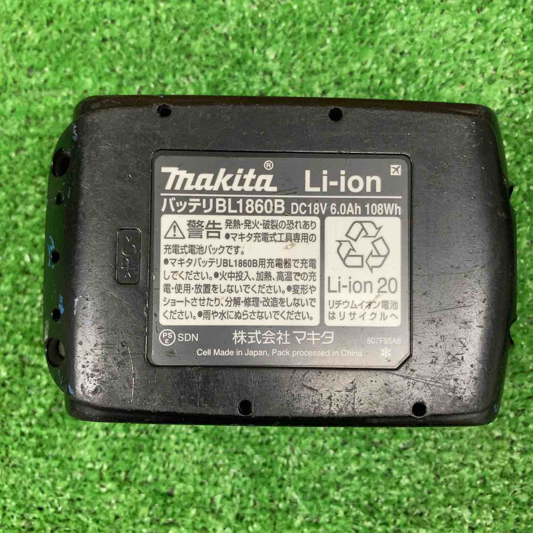 【中古品】 マキタ/makita リチウムイオンバッテリー 18V/6.0Ah BL1860B 【鴻巣店】