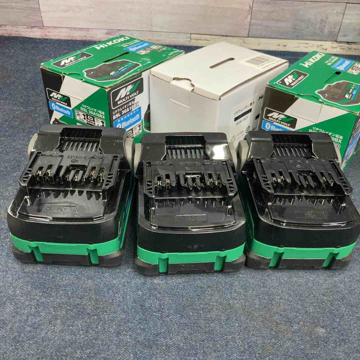 ハイコーキ(HIKOKI ※旧:日立工機) リチウムイオンバッテリー 36V/2.5Ah BSL36A18BX 3個セット【八潮店】