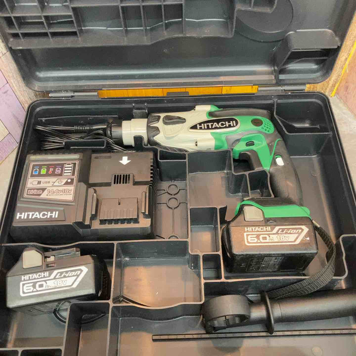 ★ハイコーキ(HIKOKI ※旧:日立工機) コードレスハンマドリル DH18DSL(2LYPK)(L)【八潮店】