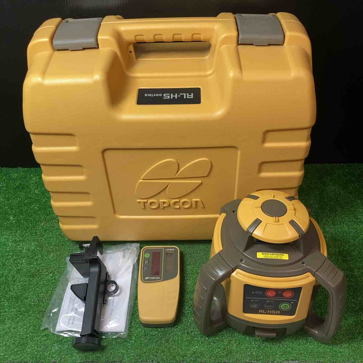 ★トプコン(TOPCON) ローテーティングレーザー RL-H5ADB(乾電池仕様)/スタンダード受光器LS-80X付 ※三脚付属なし【岩槻店】