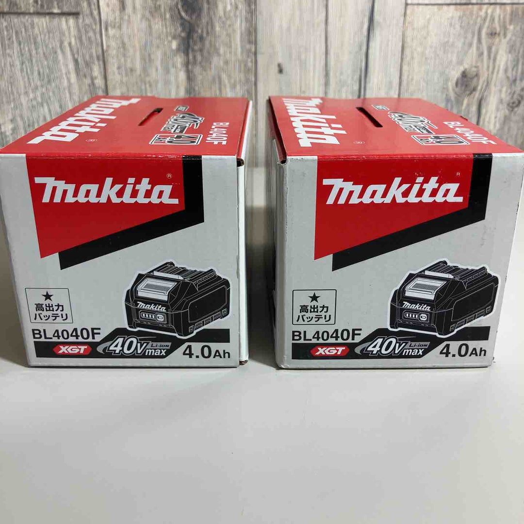 【2個セット】マキタ makita リチウムイオンバッテリー 40Vmax 4.0Ah BL4040F【戸田店】