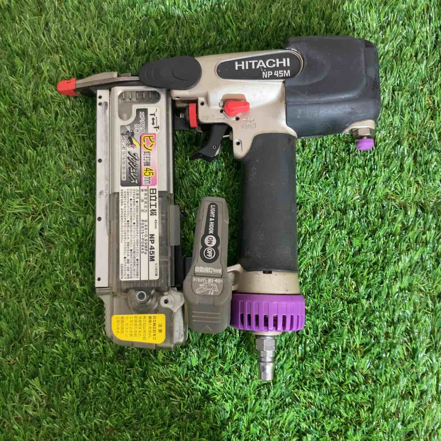 ★ハイコーキ(HIKOKI ※旧:日立工機) 常圧ピンネイラ NP45M　本体のみ【戸田店】 ☆ハイコーキ(HIKOKI ※旧:日立工機) 常圧ピンネイラ NP45M 本体のみ