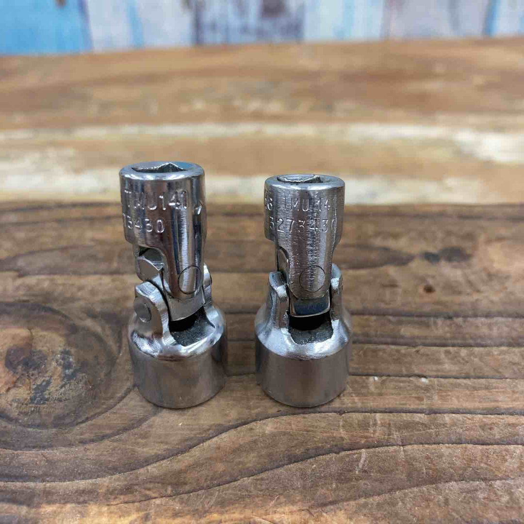 【中古品】▲スナップオン(Snap-on) ユニバーサルソケット 6点 1/4SQ 旧ロゴ入り TMU71 TMU121 TMU141 TMU161 TDHU81A【柏店】