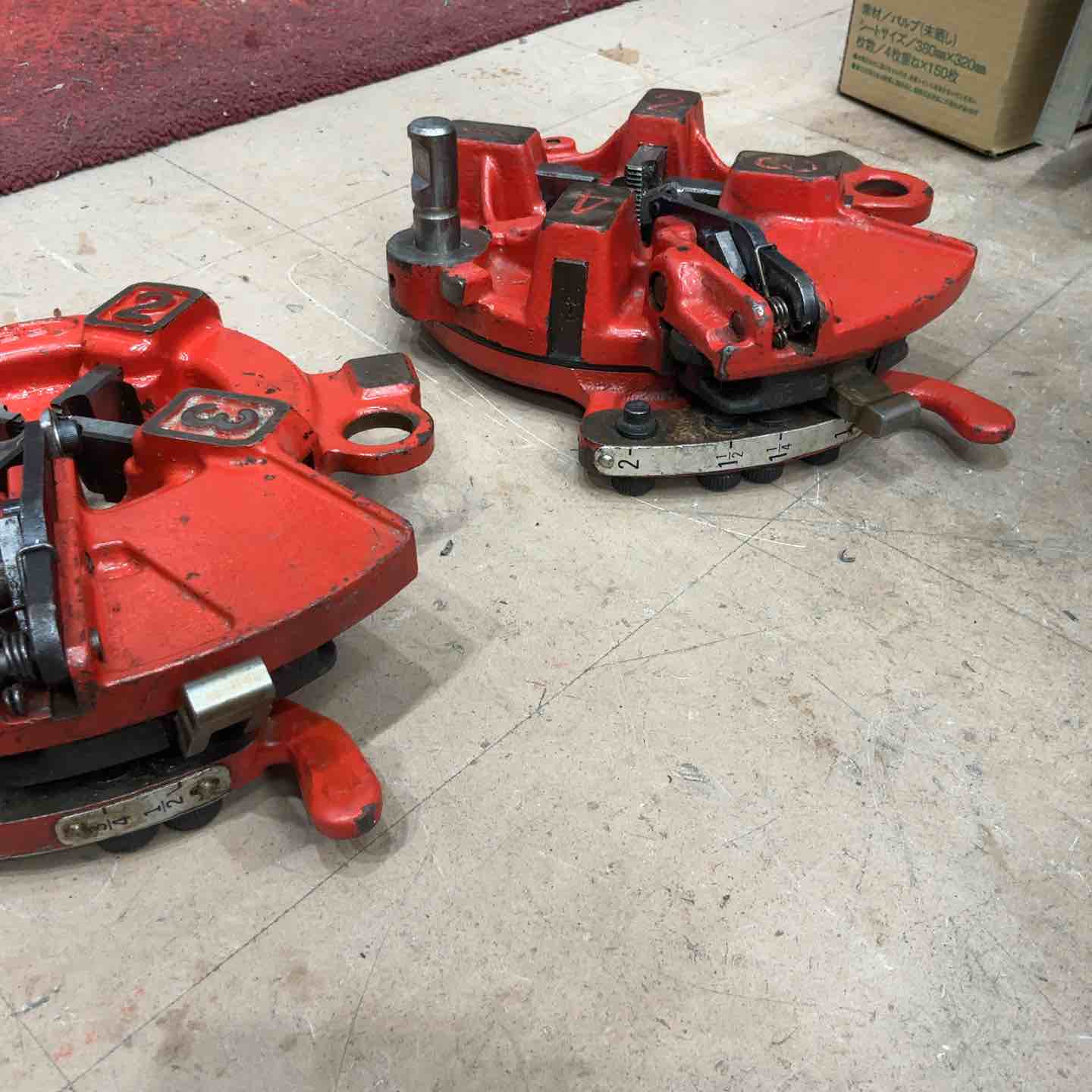 【中古】【店頭引取限定】REX　ネジ切り機　S-50AⅢ 　44,000円（税込） 店頭受取り限定】◇レッキス(REX) ねじ切り機 パイプマシン S50A3