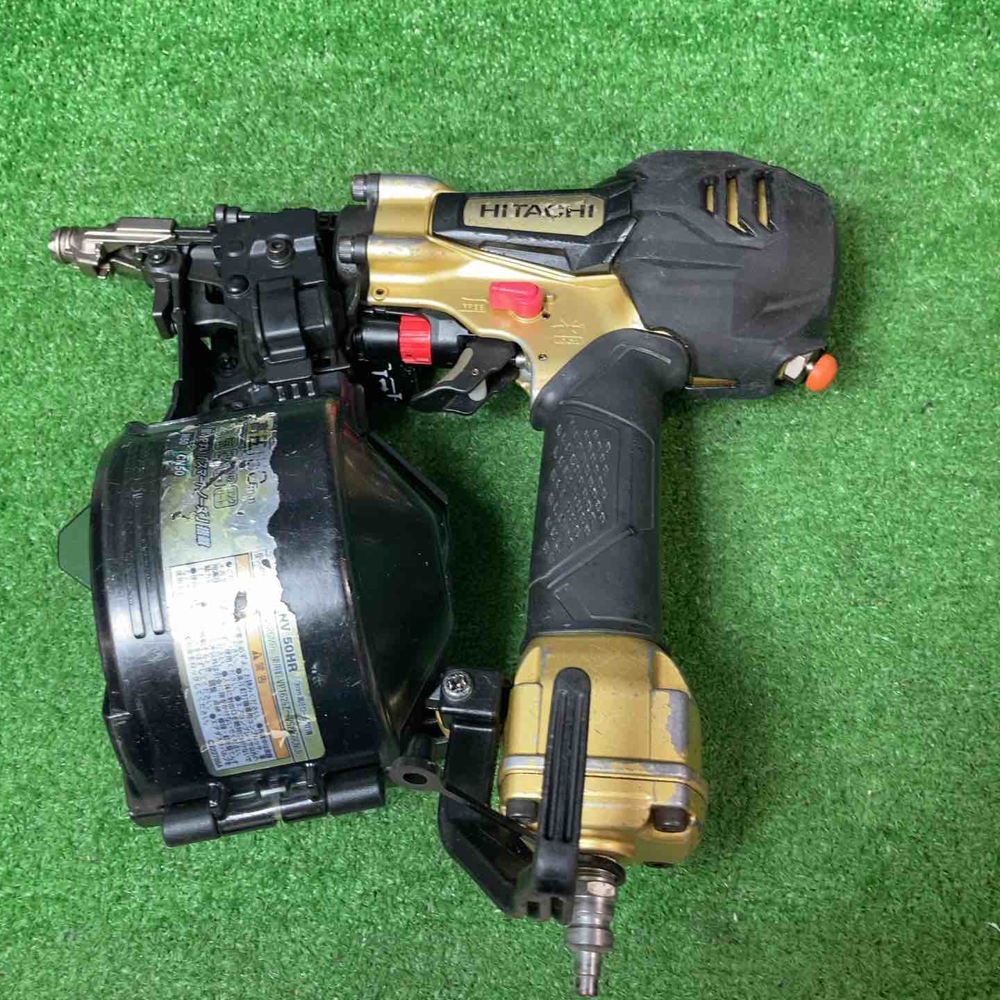 中古品】☆ハイコーキ(HIKOKI ※旧:日立工機) 高圧エア釘打ち機 中古品】☆ハイコーキ(HIKOKI ※旧:日立工機) 高圧エア釘打ち機