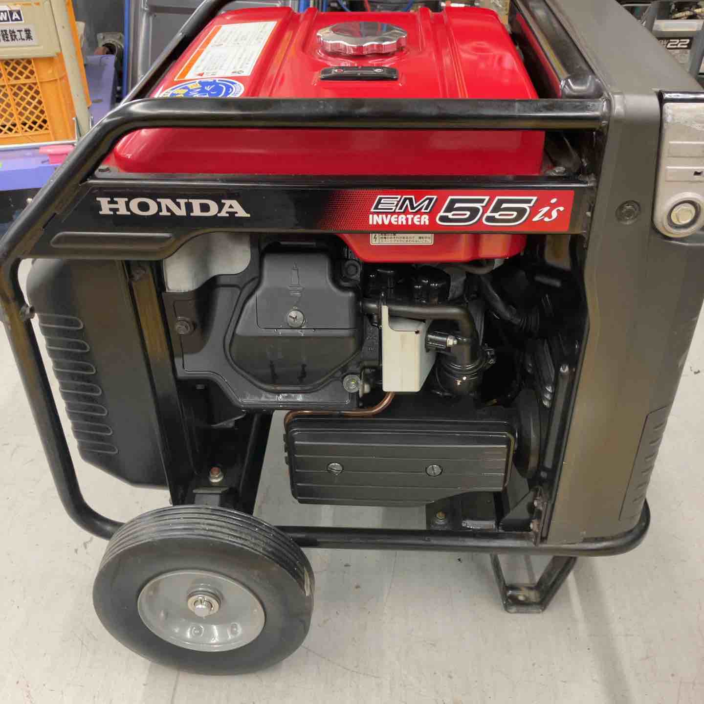 店頭受取り限定】HONDA ホンダ インバーター発電機 EM55is バッテリー