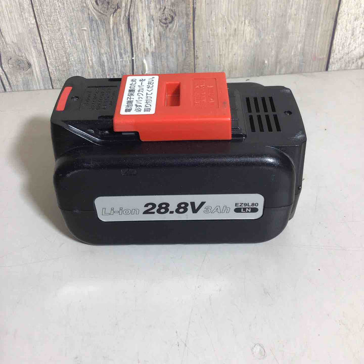 ◇パナソニック(Panasonic) リチウムイオンバッテリー 28.8V/3.0Ah (LN) EZ9L80【戸田店】