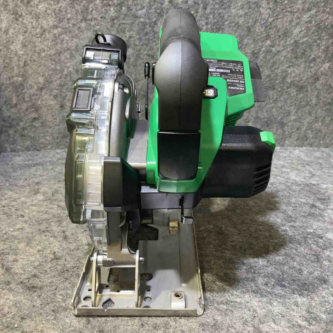 【美品】ハイコーキ(※旧:日立工機) コードレスチップソーカッタ CD3605DFA(XPZ)【桶川店】