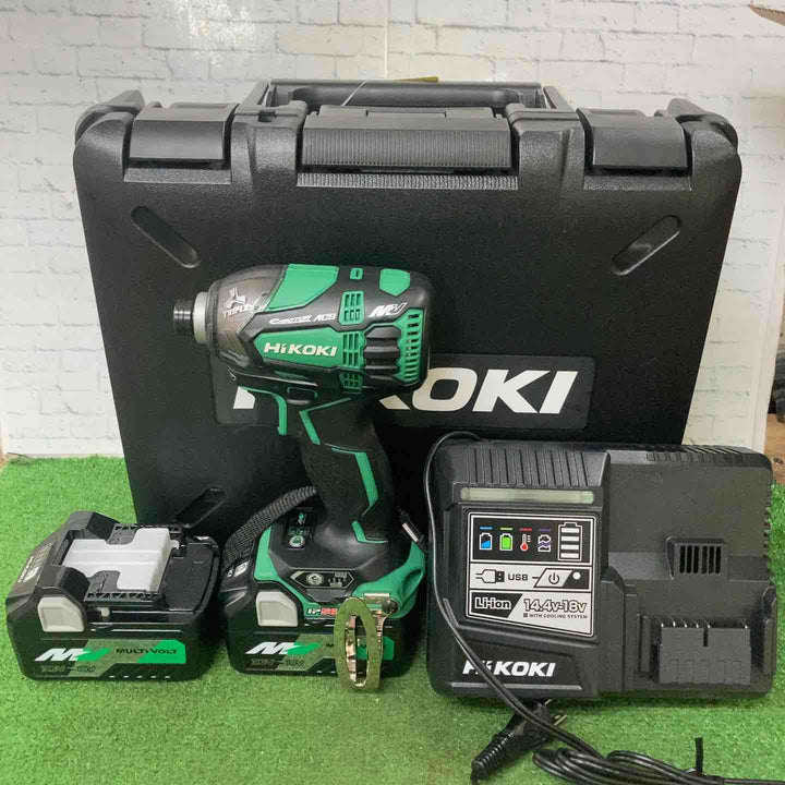 ハイコーキ(HIKOKI ※旧:日立工機) コードレスインパクトドライバー WH36DA(2XP)【町田店】