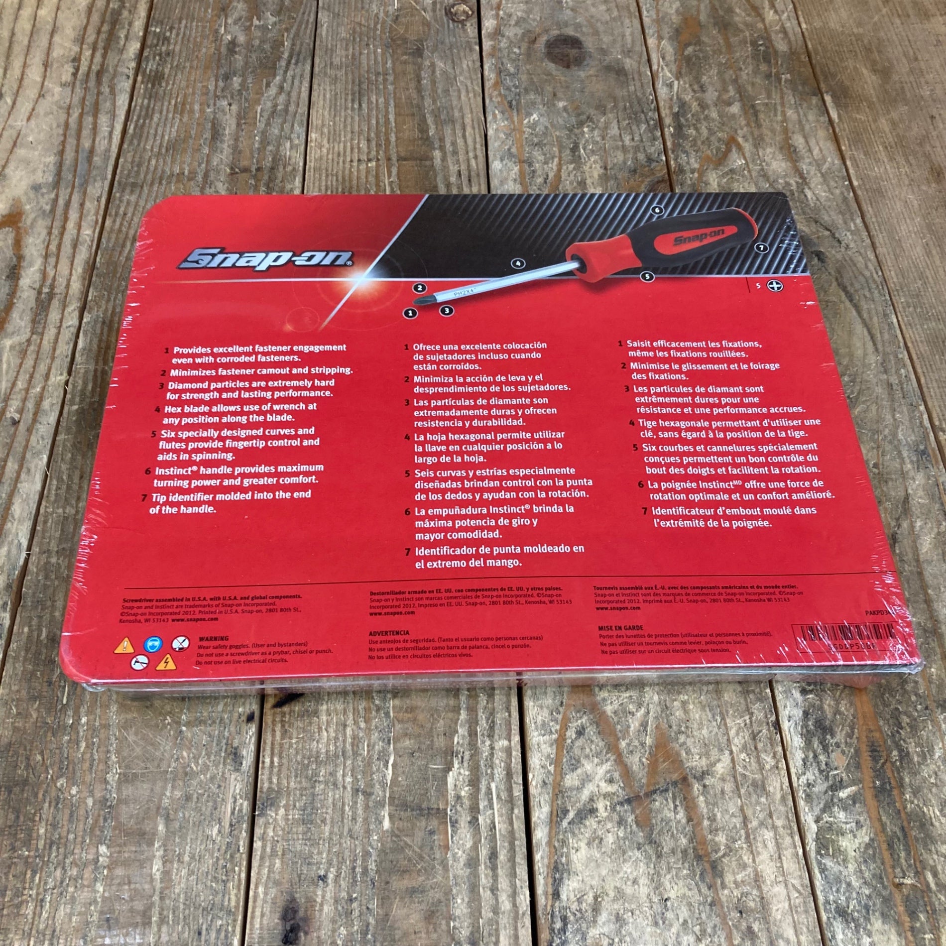 スナップオン snap-on アルミバインダー　2つセット　入手困難 ☆スナップオン(Snap-on) ダイアモンドブレードドライバーセット