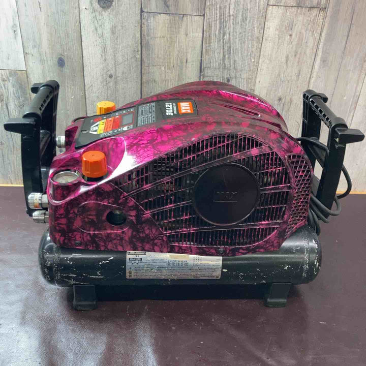 【中古品】マックス(MAX) 常圧/高圧エアコンプレッサー AK-HL1270E ガイアピンク【東大和店】