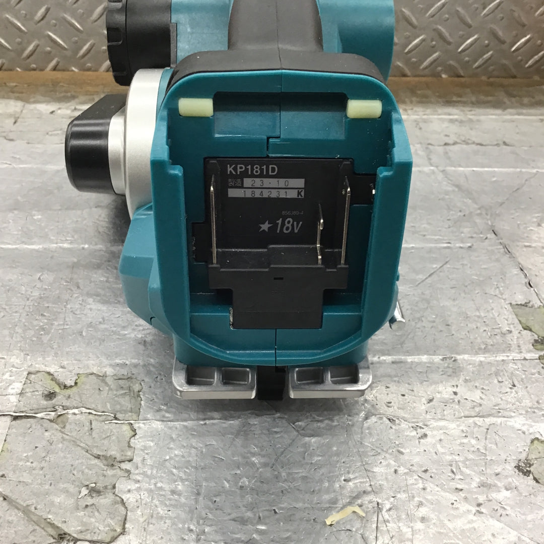 ★マキタ(makita) 82mmコードレスカンナ KP181DZ【所沢店】