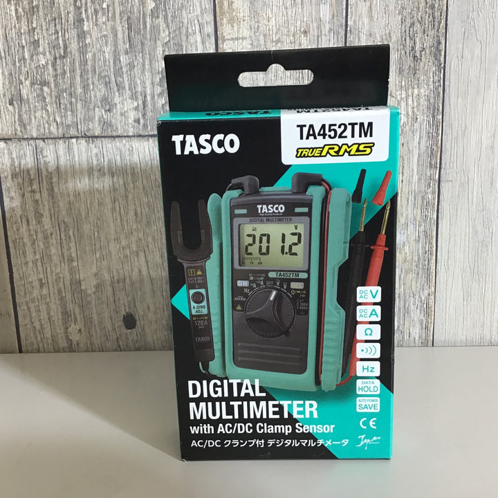 【未使用品 未開封】TASCO AC/DC クランプ付デジタルマルチメーター TA452TM【戸田店】