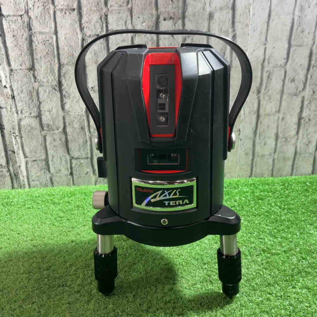 ◇タジマ(TAJIMA) レーザー墨出し器 AXIS TERA テラ KYR 10m 矩・横・両縦 AXT-KYR 動作確認済【川口店】