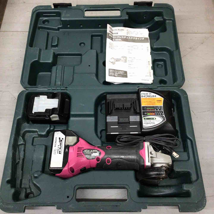 ◇ハイコーキ(HIKOKI ※旧:日立工機) 100mmコードレスディスクグラインダー G18DSL(LSCK)【戸田店】