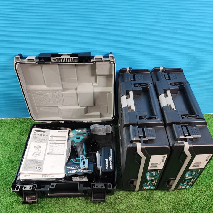 マキタ(makita) 充電式インパクトドライバ TD173DRGX 青色3台セット【岩槻店】