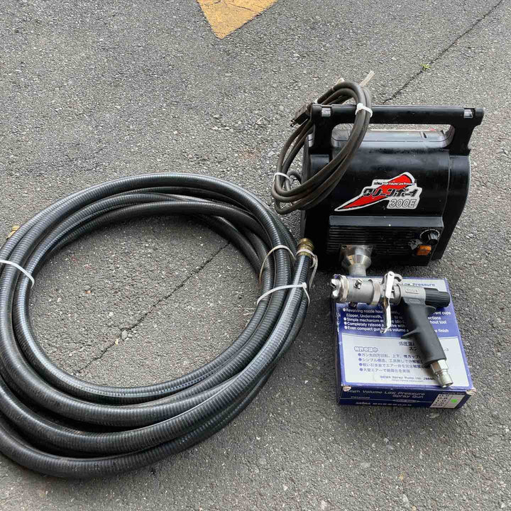 【付属品多数】精和産業(セイワ) 電動スプレーガン 電動低圧温風塗装機クリーンボーイ CB-300E 【桶川店】