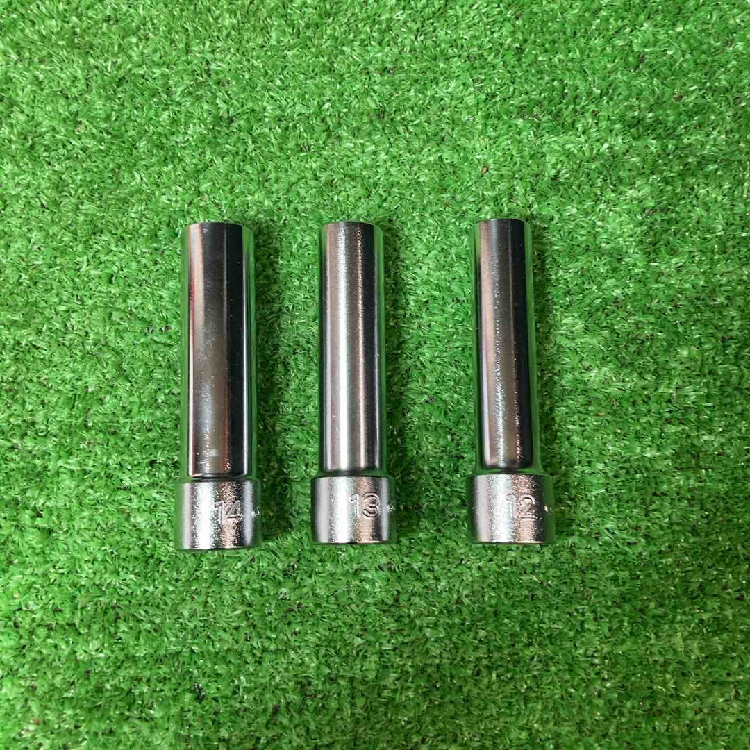 【美品】KTC(京都機械工具) ディープソケットレンチセット(12個) B3512【岩槻店】