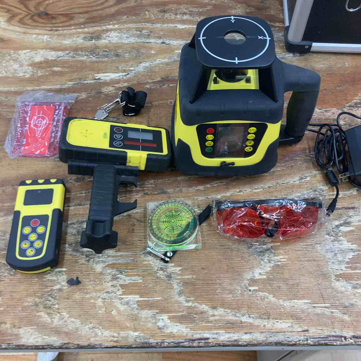 ◇Firecore ローテーティングレーザー 自動整準レーザーレベル 回転レーザーレベル FRE207R【柏店】