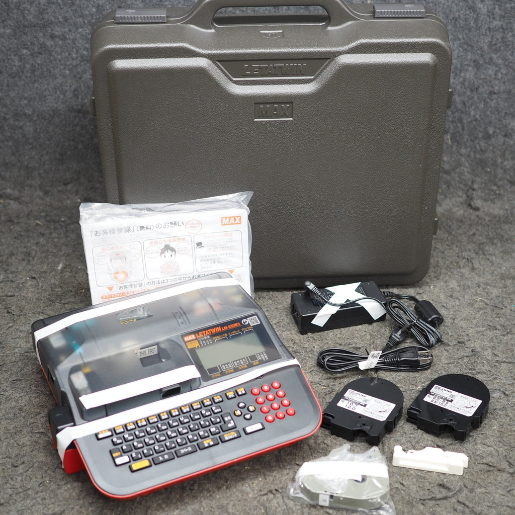 未使用品】マックス/MAX チューブマーカー(レタツイン) LM-550W3
