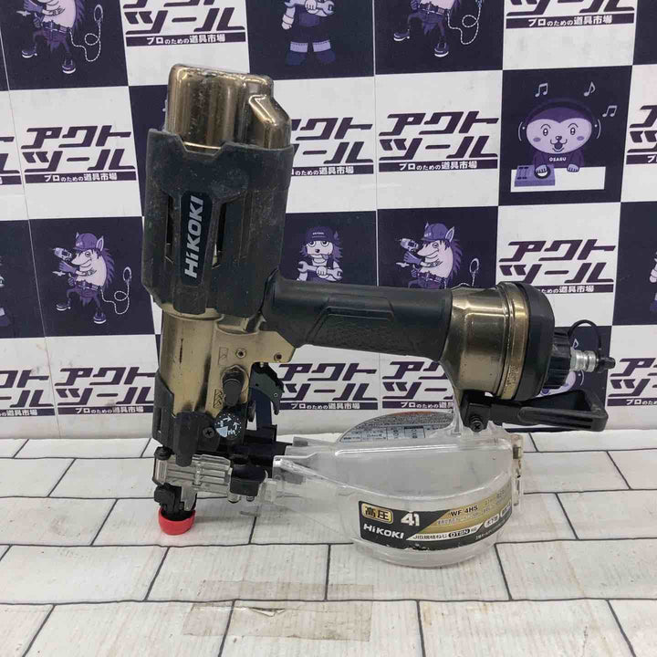 ★ハイコーキ(HIKOKI ※旧:日立工機) 高圧エアネジ打ち機 WF4HS【所沢店】