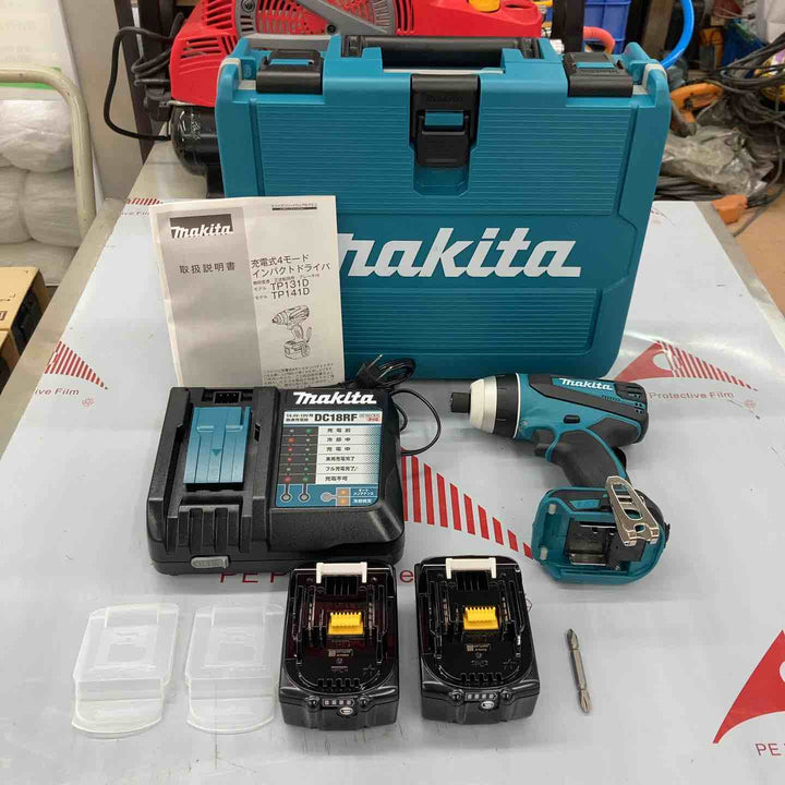 【未使用品(店頭展示品)】★マキタ(makita) コードレス4モードインパクトドライバー TP141DRGX【東大和店】
