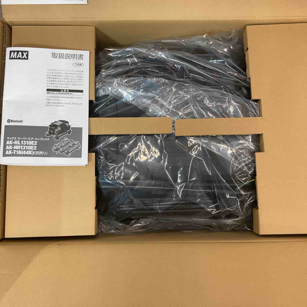 【未使用(店頭展示品)】 マックス(MAX) 高圧専用エアコンプレッサー AK-HH1310E2_ブラック 【東大和店】