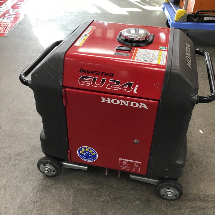 【店頭受取り限定】ホンダ(HONDA) インバーター発電機 EU24i_車輪あり【川崎店】