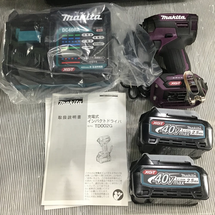 【未使用】マキタ(makita) コードレスインパクトドライバー TD002GDXAP【草加店】