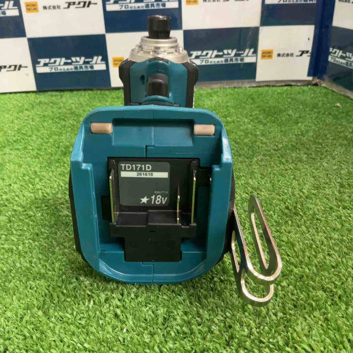 ★マキタ(makita) コードレスインパクトドライバー TD171DZ【草加店】