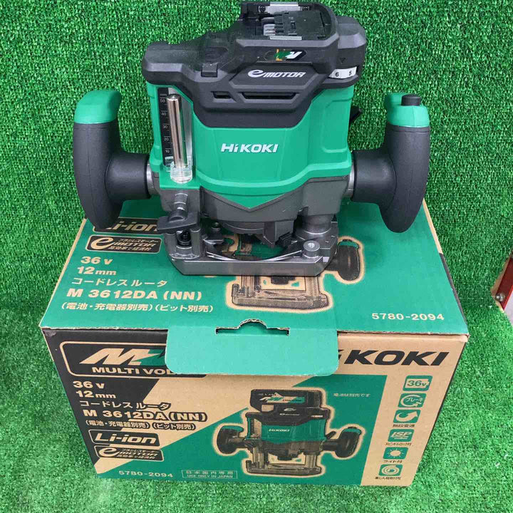 ★ハイコーキ(HIKOKI ※旧:日立工機) コードレスルーター M3612DA(NN)【川崎店】