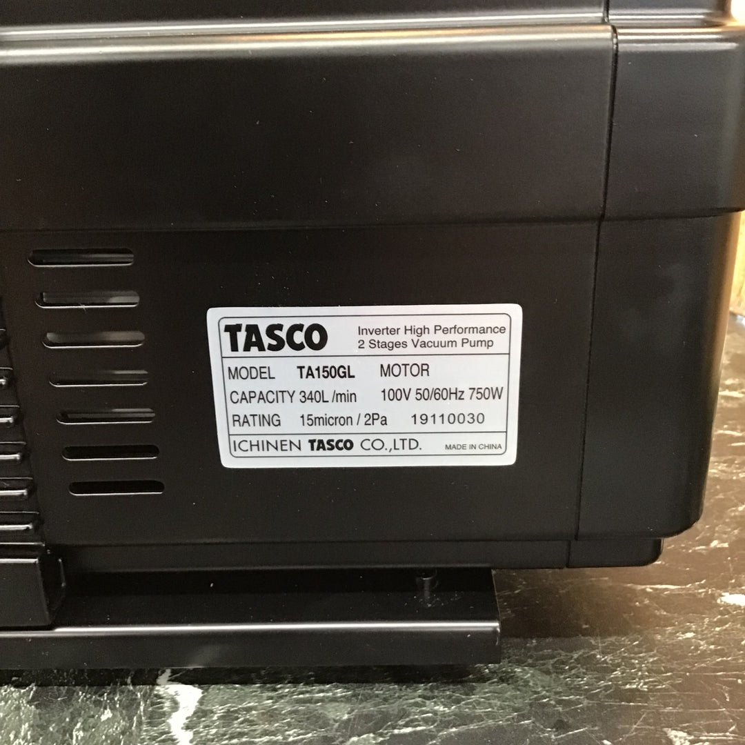 〇TASCO インバーター式真空ポンプ TA150GL【八潮店】