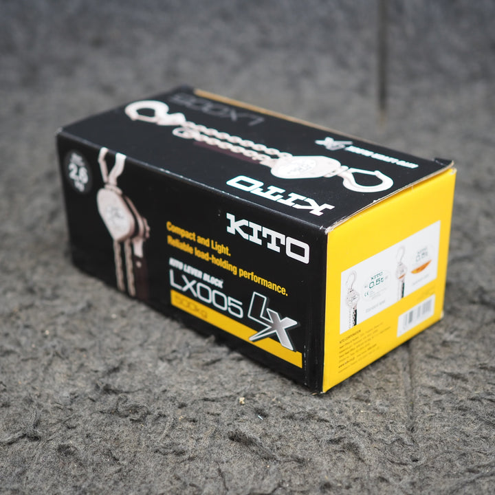 【未使用品】KITO/キトー レバーブロック LX005 (LX1B)【鴻巣店】