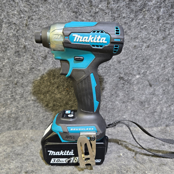 【美品・18V 3.0Ahバッテリ付き！】マキタ(makita) コードレスインパクトドライバー TD157DZ【桶川店】