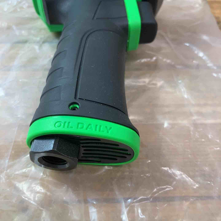 【未使用店頭展示品】 スナップオン(Snap-on) 1/2 エアインパクトレンチ(本体)色緑 PT350G・本体ラバーカバー付き 【東大和店】