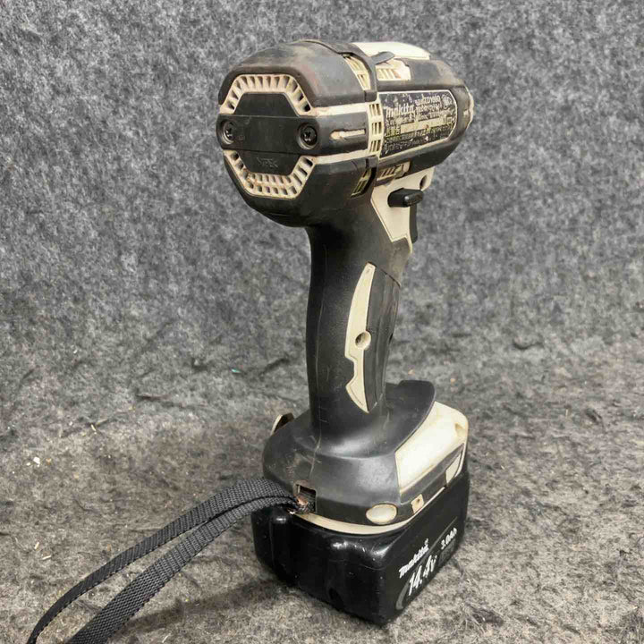 ★マキタ(makita) コードレスインパクトドライバー TD138DRFXW ケース(14.4V3.0Ahバッテリー[262][343]、充電器)【鴻巣店】