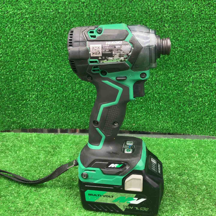 【中古品】★ハイコーキ(HIKOKI ※旧:日立工機) コードレスインパクトドライバ 18V WH36DC(2XP)(L) Bluetooth対応電池【桶川店】