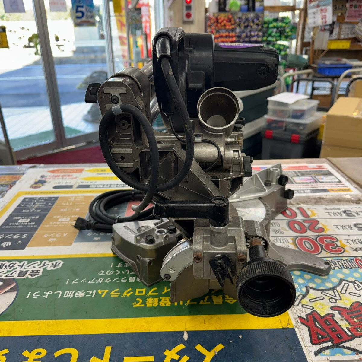 ☆ハイコーキ(HIKOKI ※旧:日立工機) 卓上スライド丸のこ C7RSHC【柏店