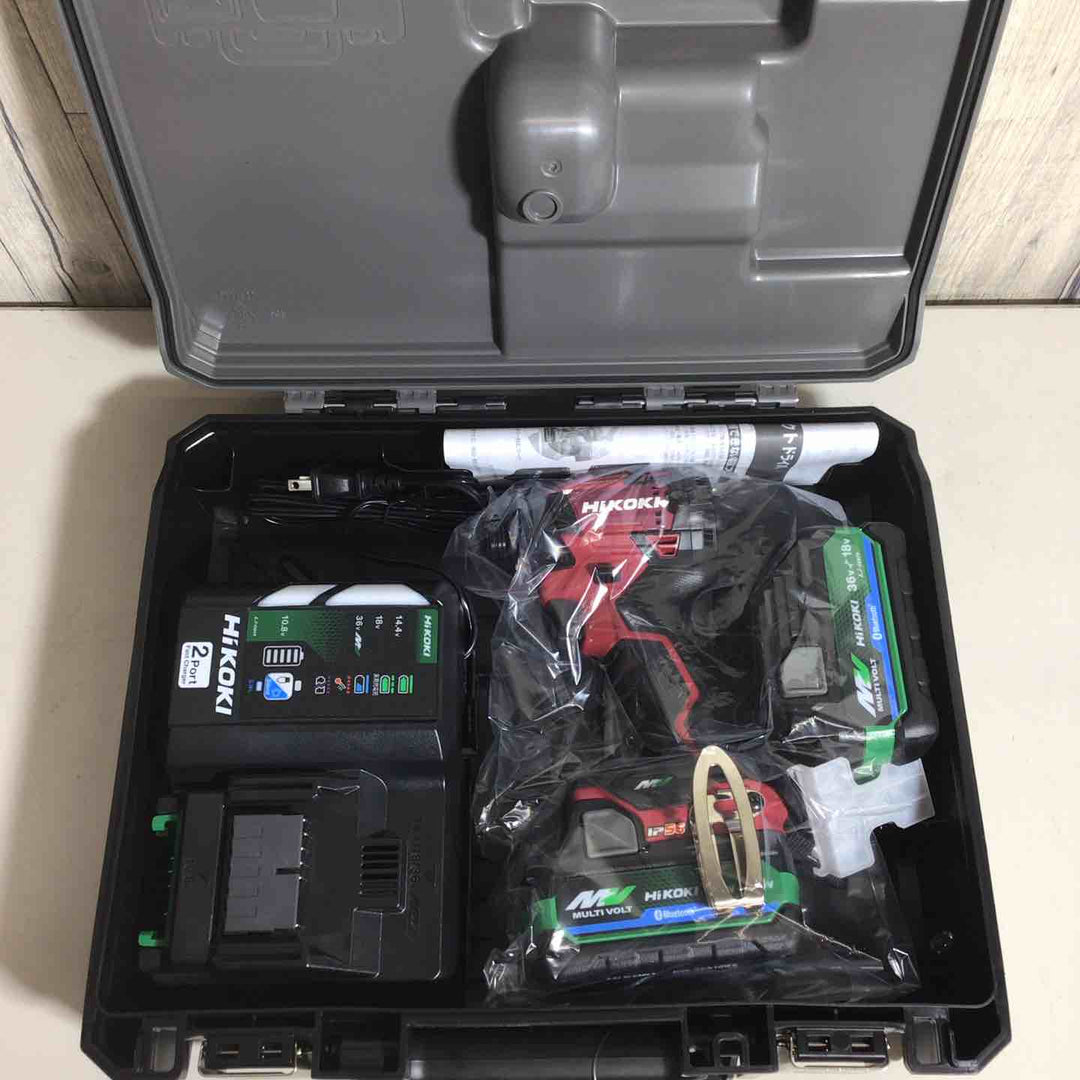 ★ハイコーキ(HIKOKI ※旧:日立工機) コードレスインパクトドライバ スコーピオンレッド WH36DD(2XHRSZ)【戸田店】