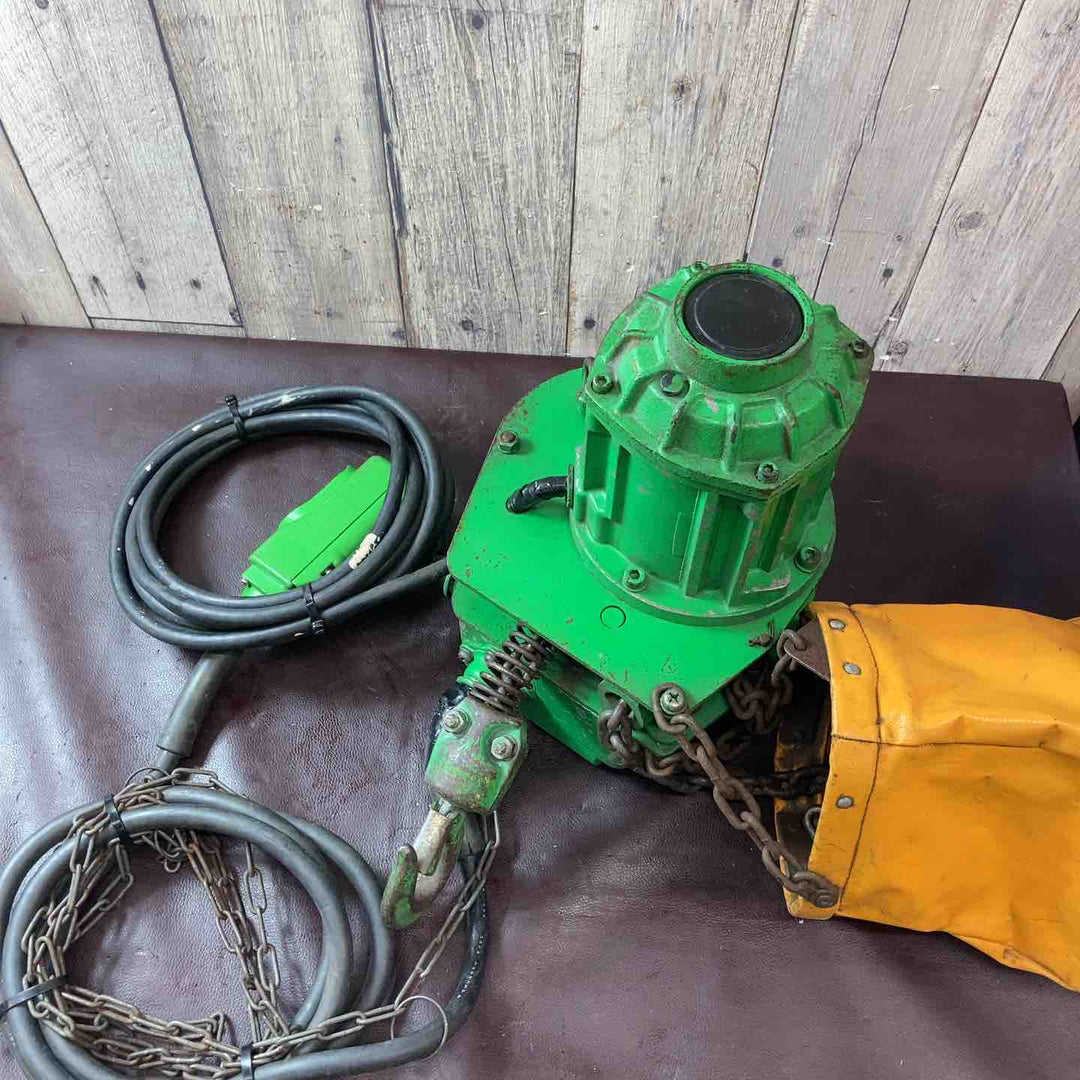 【中古品/店頭受取り限定】フタバ(FUTABA) 二葉製作所 電動チェーンブロック FS-ML 揚程3ｍ 200Ｖ【東大和店】