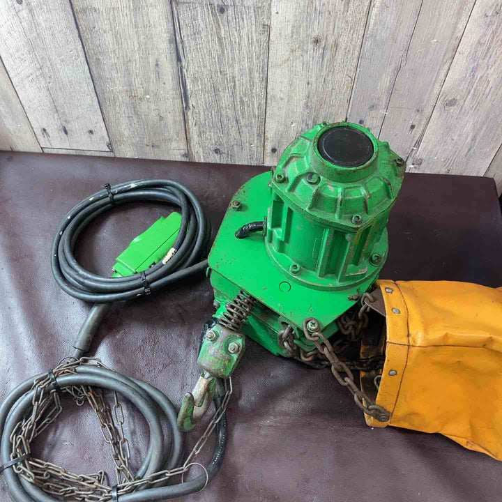 【中古品/店頭受取り限定】フタバ(FUTABA) 二葉製作所 電動チェーンブロック FS-ML 揚程3ｍ 200Ｖ【東大和店】