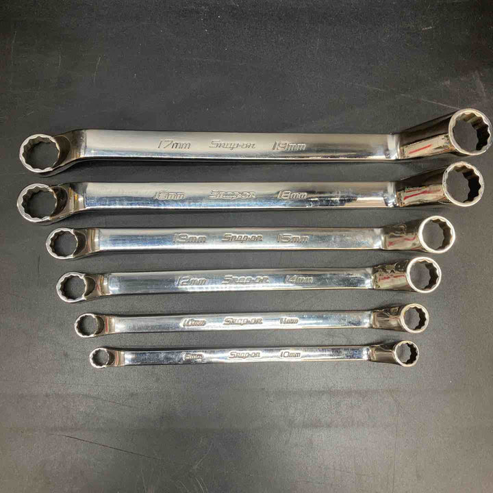スナップオン(Snap-on) オフセットメガネレンチ XOMシリーズ USA 8mm-19mm 計6本セット【川越店】