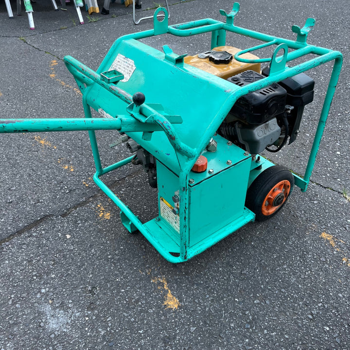 【中古品/店頭受取り限定】三笠・丸善 エンジン小型油圧ユニット・油圧ホース・ブレーカー付き【東大和店】