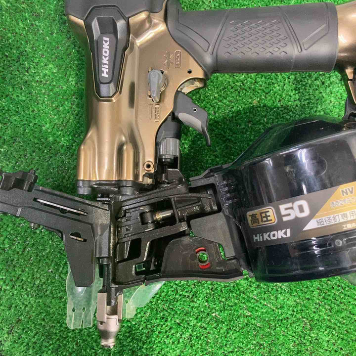 ★ハイコーキ(HIKOKI ※旧:日立工機) 高圧エア釘打ち機 NV50H2(S)【町田店】